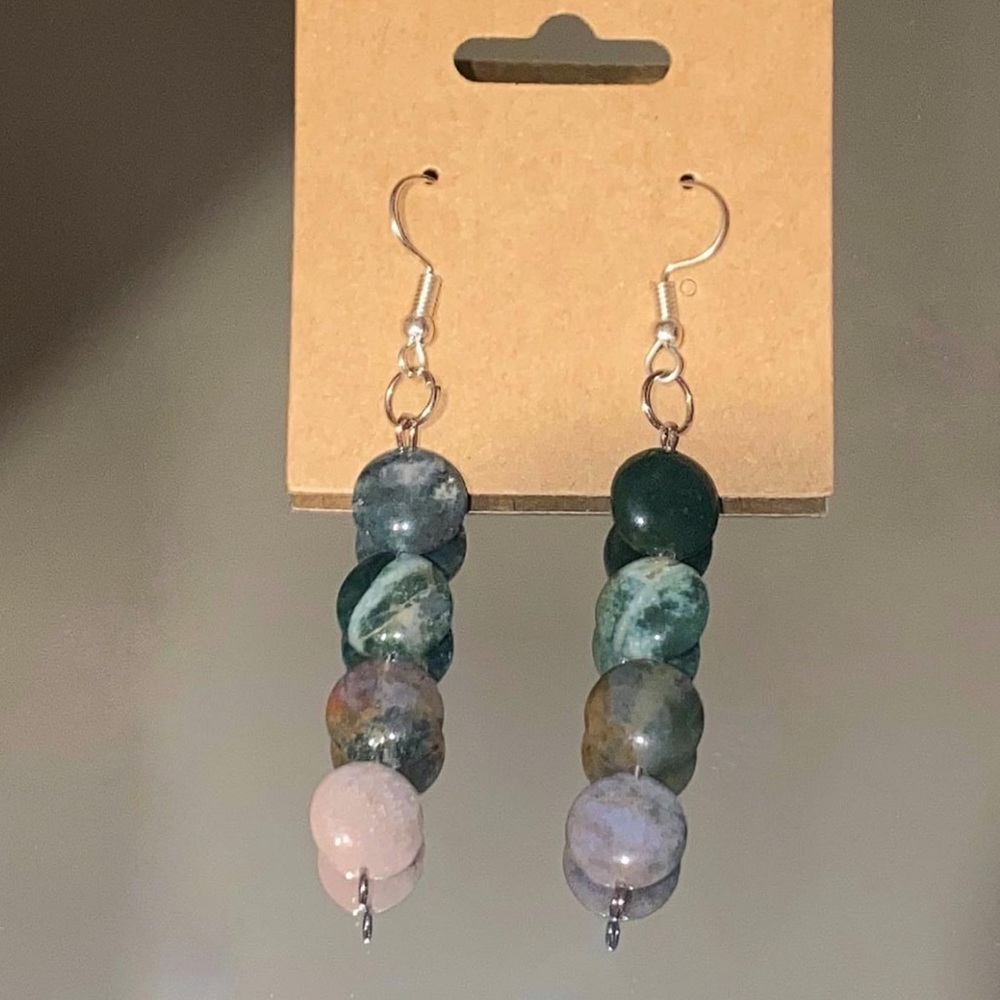 Fancy Jasper earrings
